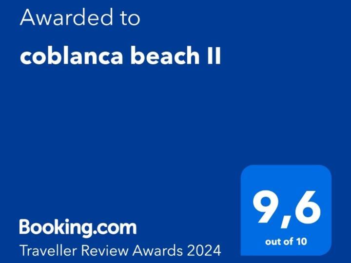 شقة Coblanca Beach II بينايدورم المظهر الخارجي الصورة